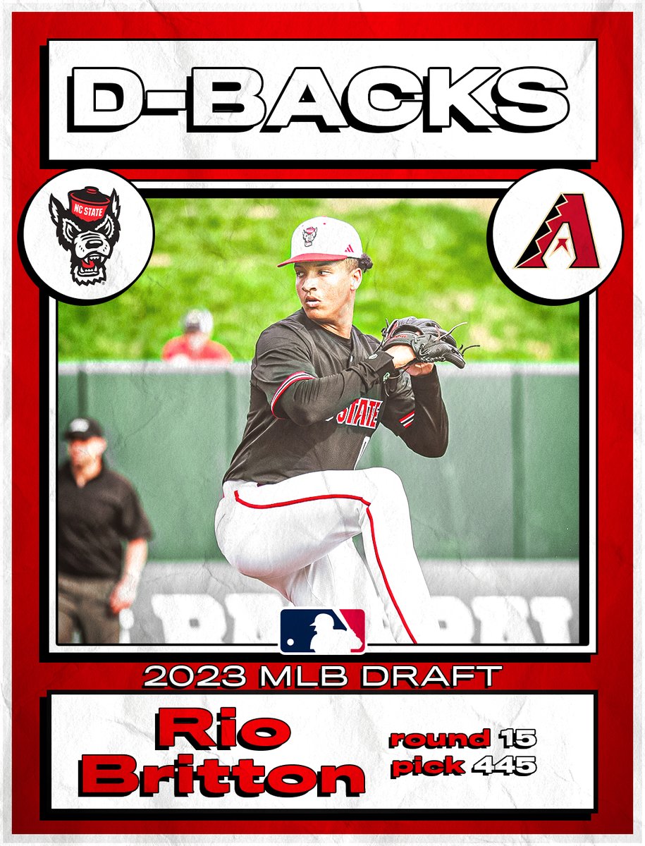 Another member of the Pack is heading to Arizona! 

Congrats to <a href="/BrittonRio/">Rio Britton 💥</a> for being selected by the <a href="/Dbacks/">Arizona Diamondbacks</a> in the 15th round of the 2023 MLB Draft!

#PackPros | #Pack9