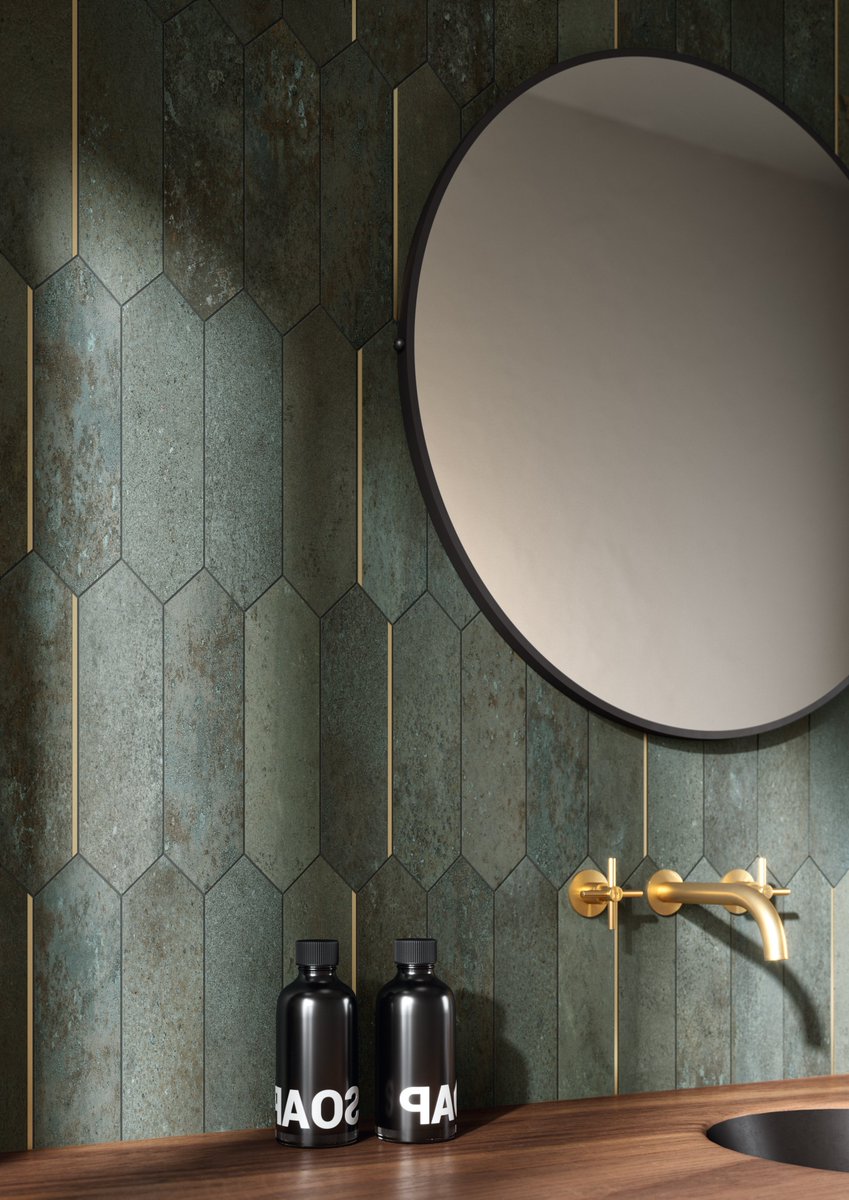 CeramicsOfItaly's tweet photo. While green dominated last season, hues inspired by #MarineLife have emerged as a top #ceramictile color choice for the spring/summer! From deep blues of the open ocean to blue-greens of shallow waters, we'll be exploring all the colors Under the Sea this month. #TileTuesday https://t.co/8rH43XiZTq