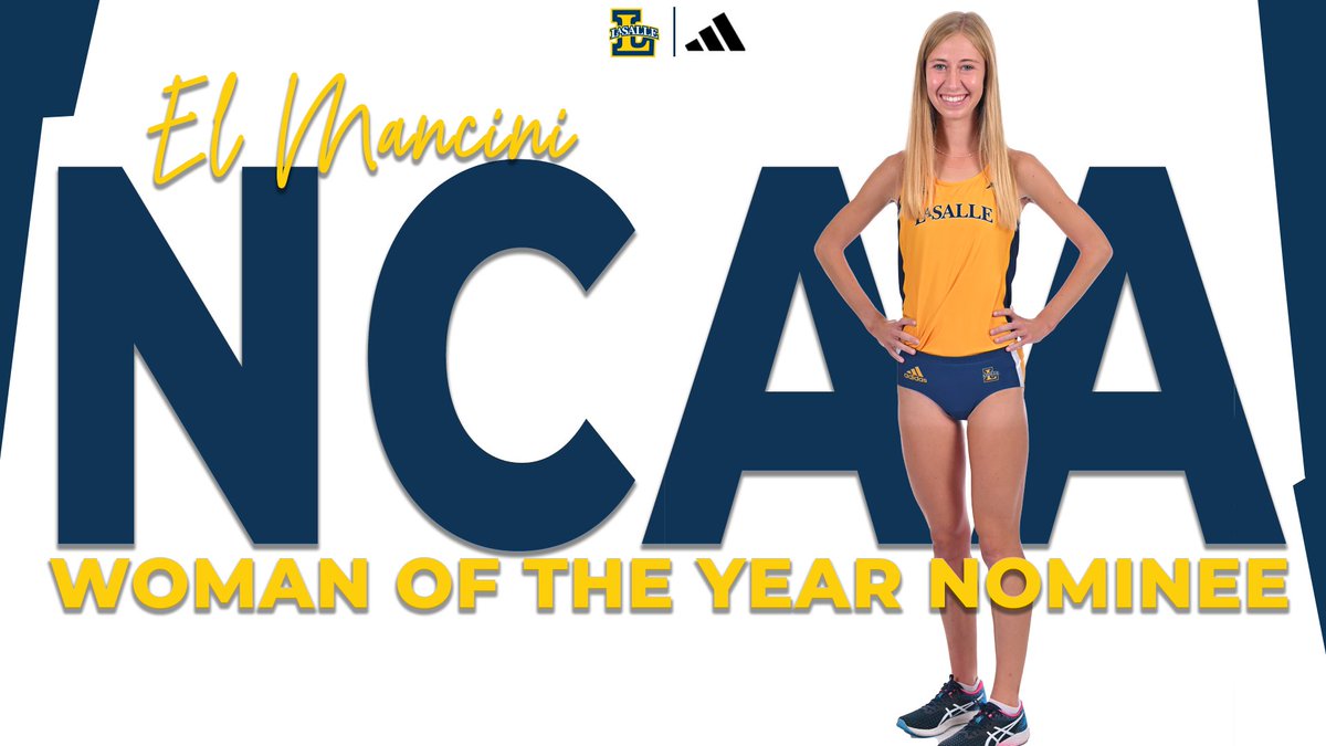 LaSalle_XCTF's tweet image. Congratulations to El Mancini for being one of 17 student-athletes from the @atlantic10 nominated for the NCAA Woman of the Year Award! 

✍️: bit.ly/3NFgnje