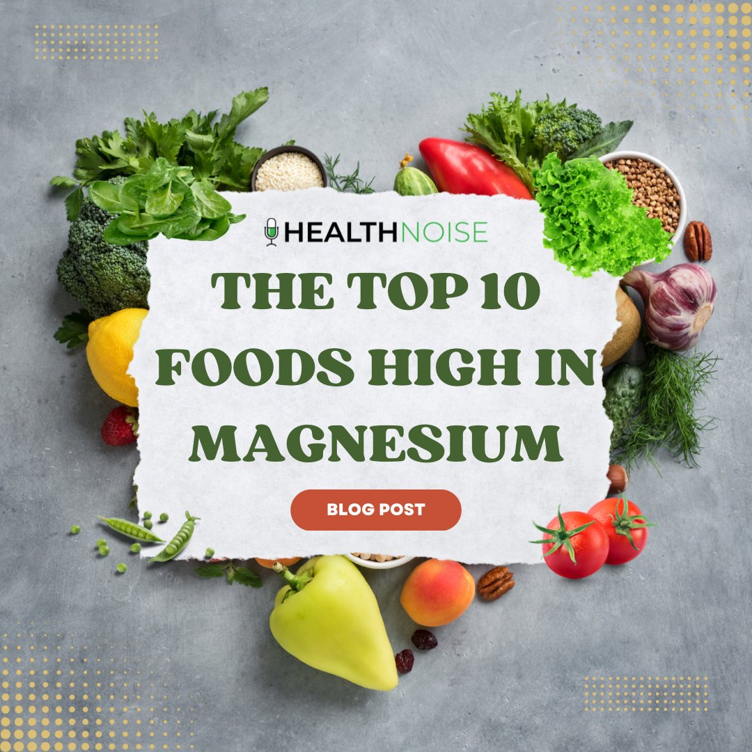 The Top 10 Foods High in Magnesium

Read mord and find out.

healthnoise.com/the-top-10-foo…

#healthnoise #wellness #healthblog #blog #healthylifestyle #healthyliving #health #minerals #magnesium