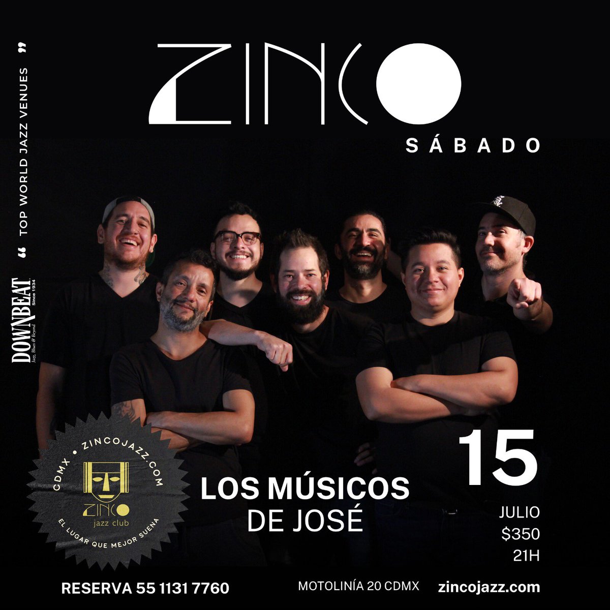 nos vemos el Sábado ! hagan sus reservaciones 5511317760 !YA! 🤙🏻