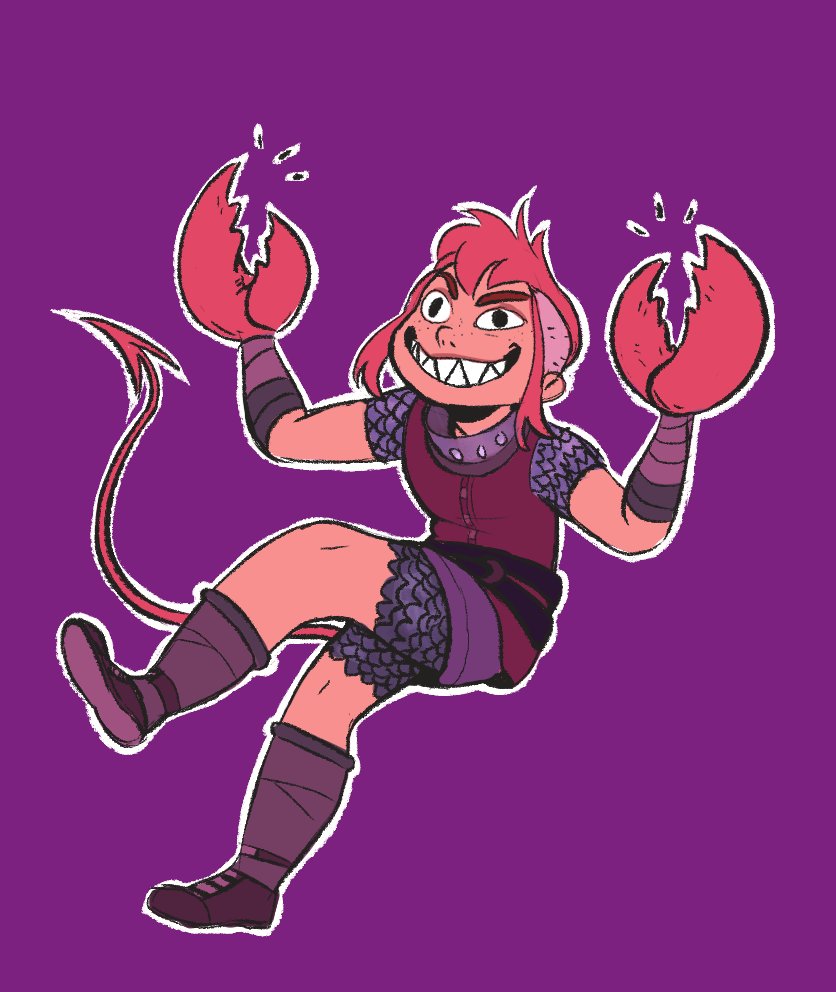 chamimation's tweet photo. this gremlin has lived rent-free in my brain since #Nimona came out, love this little shape-shifting chaos! https://t.co/U9IteIGMX4