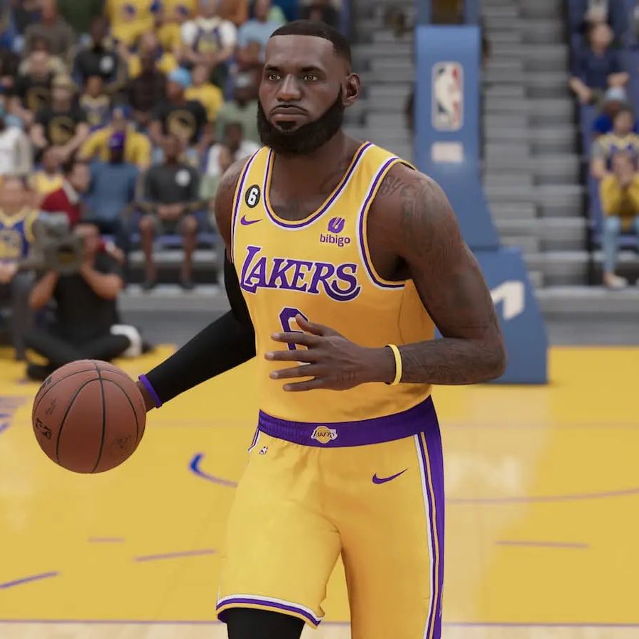 LakeShowYo's tweet photo. NBA 2K24 LAKERS RATINGS:

LeBron — 97  (highest in the game)
AD — 94 
D’Angelo Russell — 83
Austin Reaves — 81
Jarred Vanderbilt - 80
Rui Hachimura - 76
Gabe Vincent - 75
Cam Reddish - 75
Jaxson Hayes - 75
Taurean Prince - 75
Max Christie - 71 https://t.co/Sa2ygNoFpS