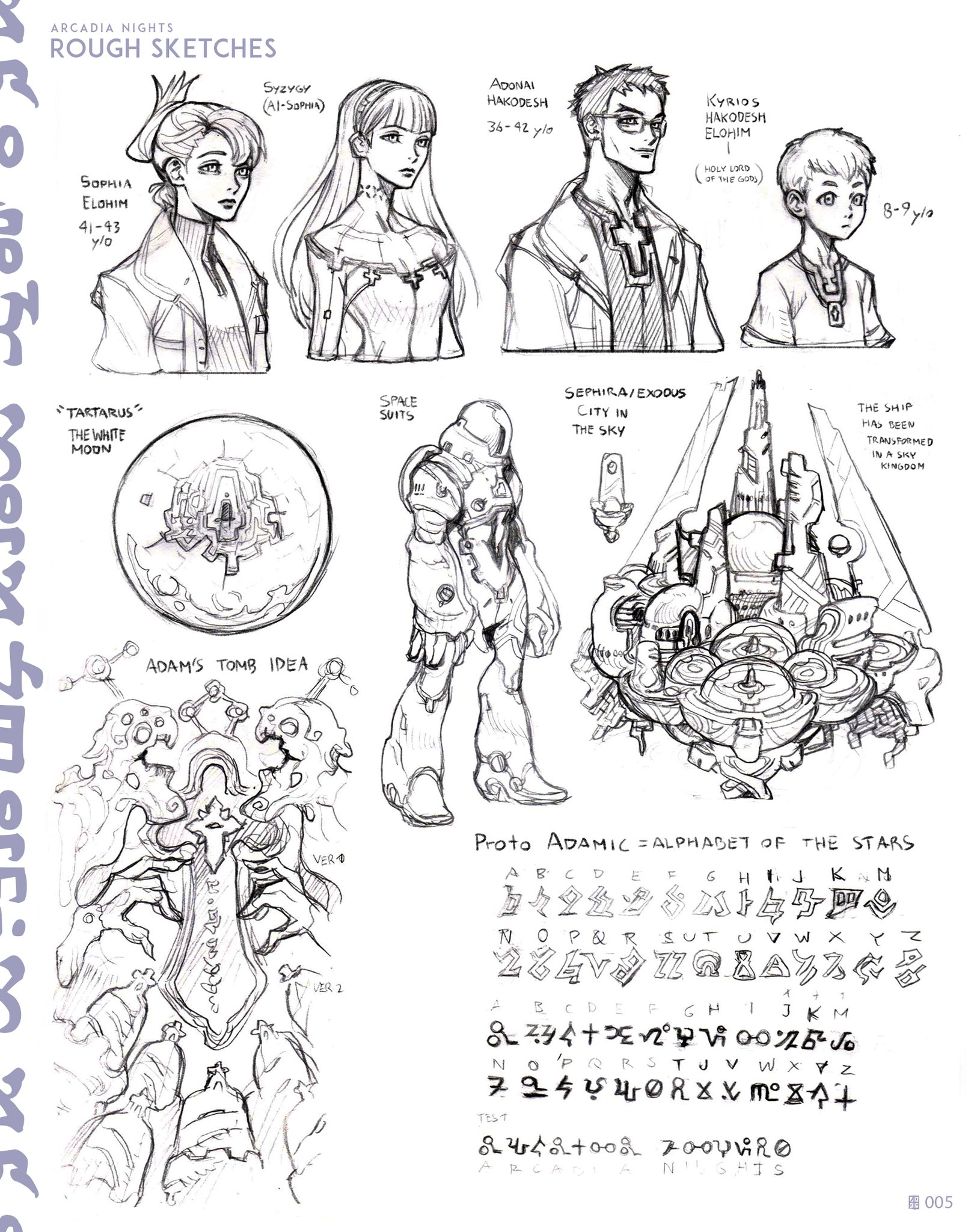 +Absolum+ on Twitter "Initial concepts for the prehistory of Arcadia