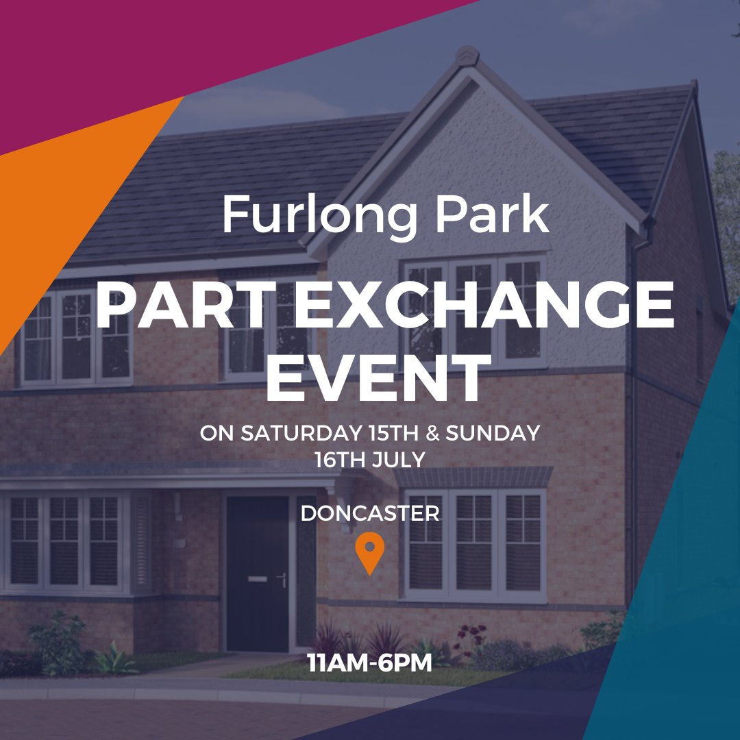 AvantHomes's tweet image. ✨Look out for what's coming at Furlong Park, Doncaster! ✨

Come down to our Part Exchange weekend on Saturday 15th &amp;amp; Sunday 16th July. 🏡 

Our sales advisors will be on hand to give you advice on our Ways to Buy schemes. 😍 

👉 bit.ly/AvantFurlongPa…

#AvantHomes #Doncaster