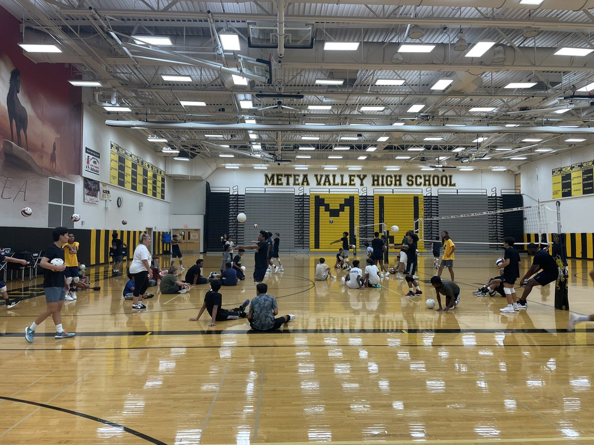 Metea volleyball tweet media