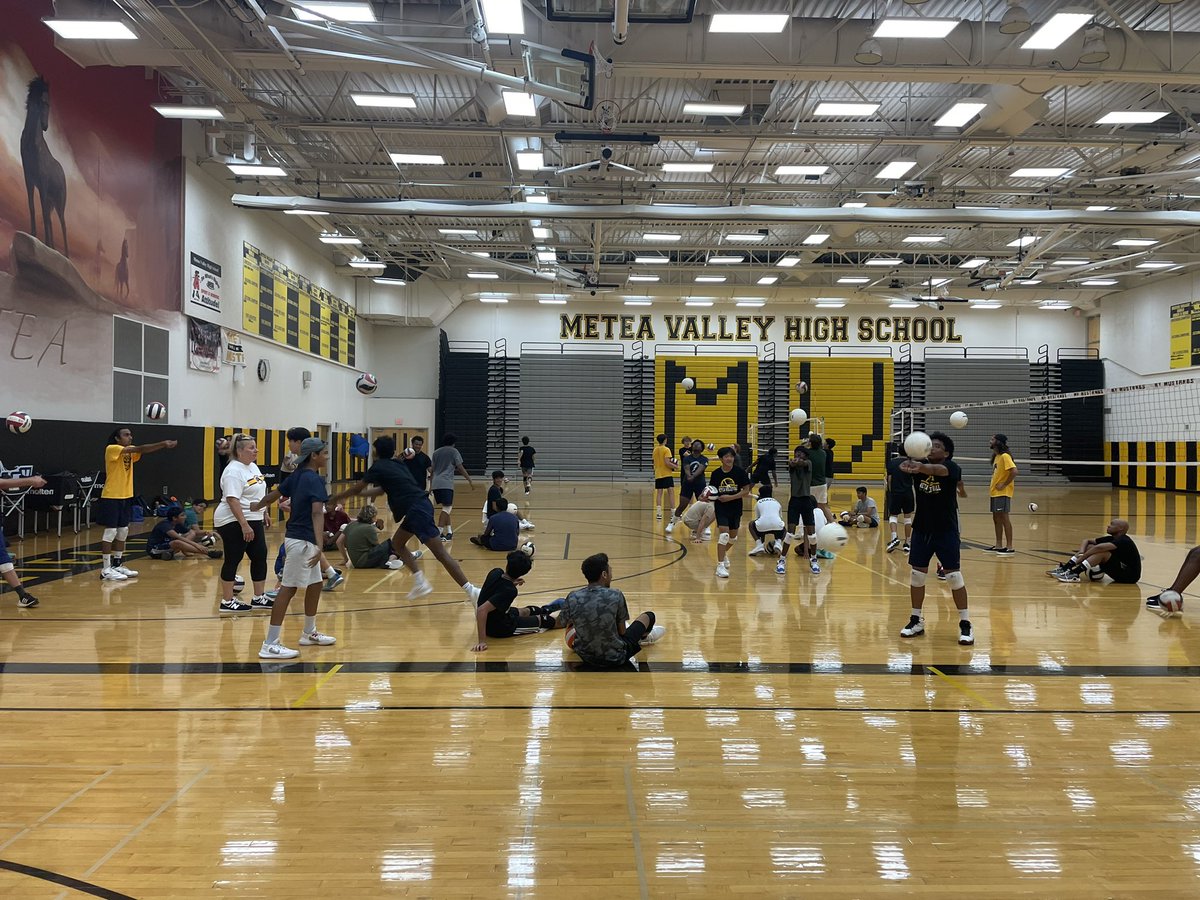Metea volleyball tweet media