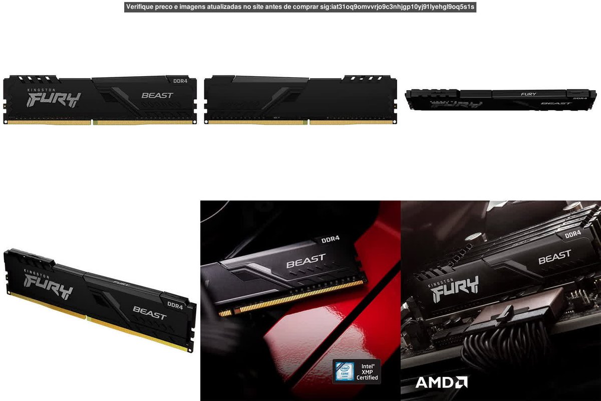 rambipolar's tweet photo. Memória Kingston Fury Beast, 4GB, 3200MHz, DDR4, CL16, Preto - KF432C16BB/4

😃 REDUZIU e CUSTA: R$ 129,99 (-27.78%) 

📉 QUEDA de R$ -50,00

Total Disponível: 15 🔥

🛡️ 513b84698280cb3e7bd4399a8fdb3b8a https://t.co/792kvHpNab