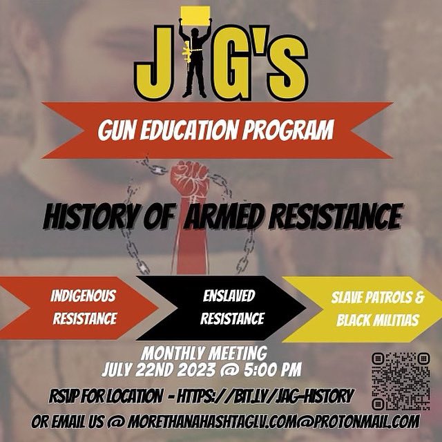 mtah_lv's tweet photo. https://t.co/MyND5IJ5DH 
History of Armed Resistance 
RSVP for the next class location! https://t.co/9hVnnPRlfJ