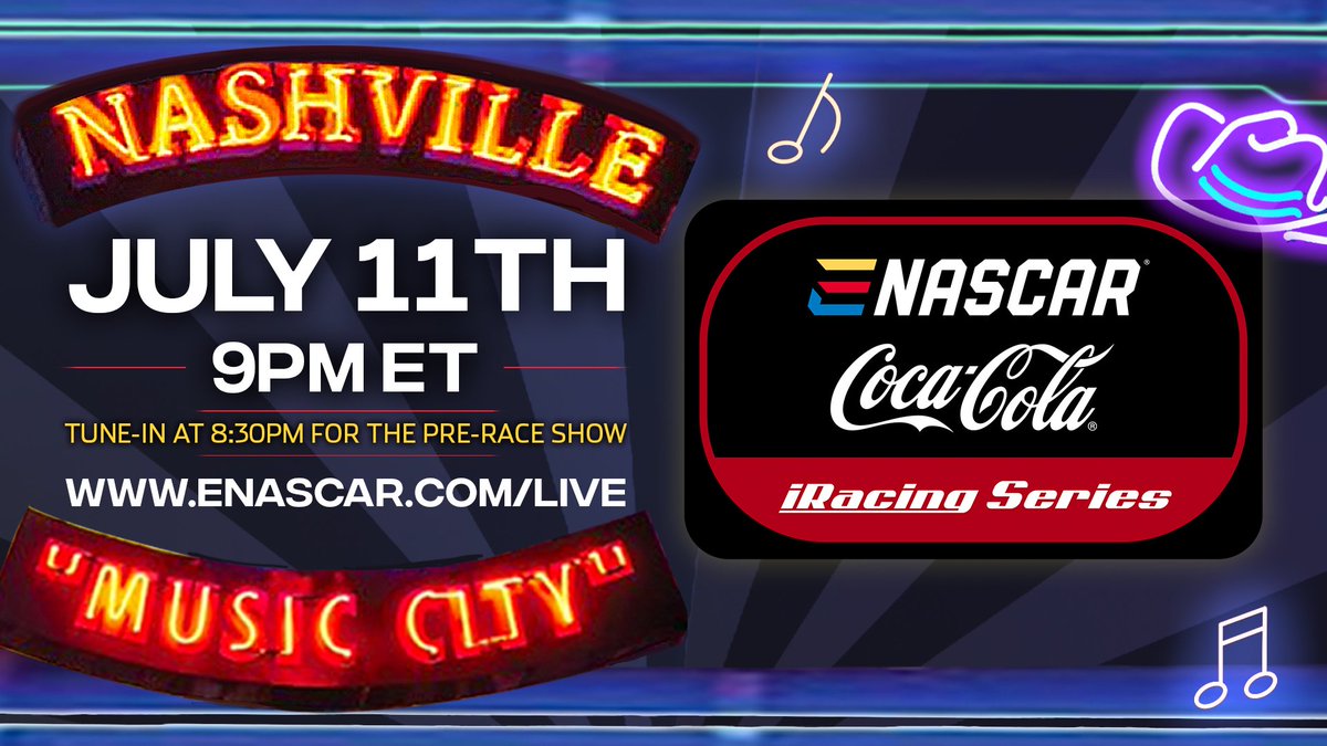 Looking forward to racing on a fun track tonight. Nashville Superspeedway is a nice balance between raceability and character. Should be a good show! Hoping to get a good result for @23XIRacing Tune in tonight at 9pm eastern