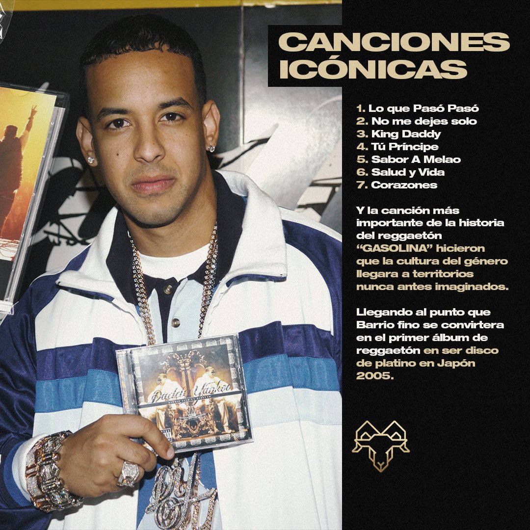 Cartelrecordsdy's tweet image. BARRIO FINO 2004 🐐💿 Cual canción recuerdas más?