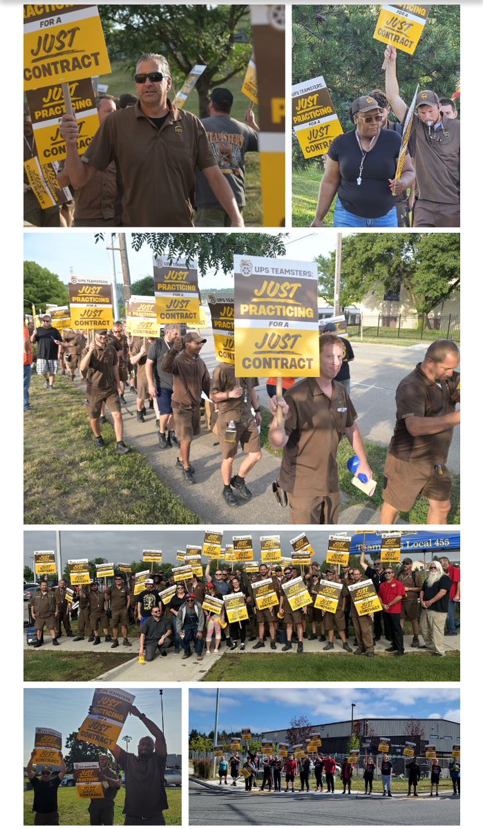 BrJoeBalkis's tweet photo. 7/9/23 #upsNegotiationsUpdate
#2023TeamstersupsContractCampaign #Teamsters #ups
#PracticePicketing escalates!
#TeamstersMembers need to take the #JustPracticing into their own hands!
#DEFUNDfacebook
#DEFUNDtwitter
#DEFUNDyoutube
https://t.co/6JABKk3Aor https://t.co/PLHcuIXHfk