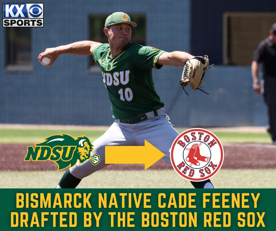 JUST IN: Bismarck Century grad and North Dakota State University pitcher Cade Feeney is headed to the big leagues! #NDpreps

FULL STORY: trib.al/YHiPiDh