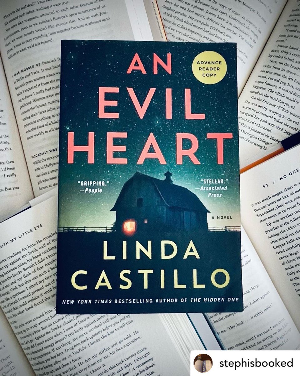Happy Pub Day to one of my all time faves @lindacastilloauthor and AN EVIL HEART! If you haven’t read her Kate Burkholder series, start it today! I can’t wait to get my hands on this one. 📚❤️