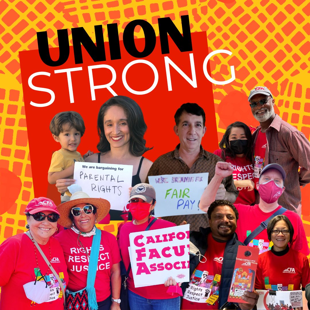 CFA_United's tweet image. Tune in at 9 am today and watch the @calstate Board of Trustees meeting live! #UnionStrong #SummerofSolidarity #1u #UnionsForAll #APC @CSUEU @IBTlocal2010 @UAW4123 #APC

calstate.edu/csu-system/boa…