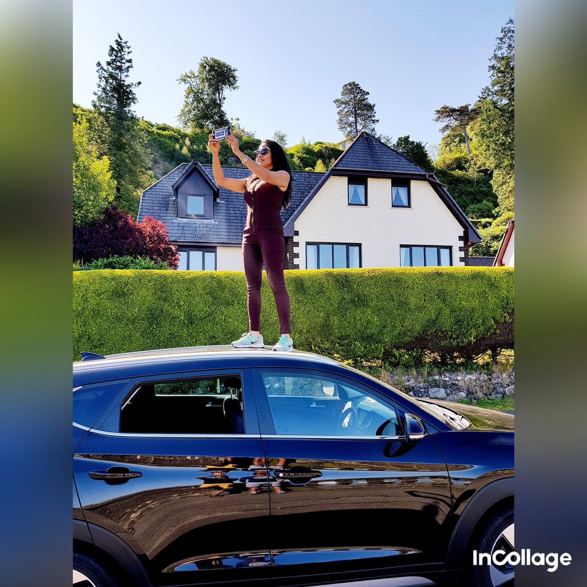 yamunasrinidhi's tweet photo. The crazy stuff you do to get a good picture 😍💃🏻😇😃

 #motherhood #yogalife #actorslife #indiancinema #television #ncccadet #onceacadetalwaysacadet #discipline #perseverance #socialworker 
#blooddonor #familyfirst #selfmade #powerinyou #fitmom #homemaker #blessed #mysuruhudugi https://t.co/rk7jGC7SEr