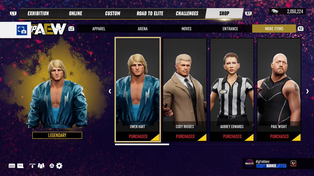digitaldavy's tweet image. Finally got all hidden characters #AEWfightforever