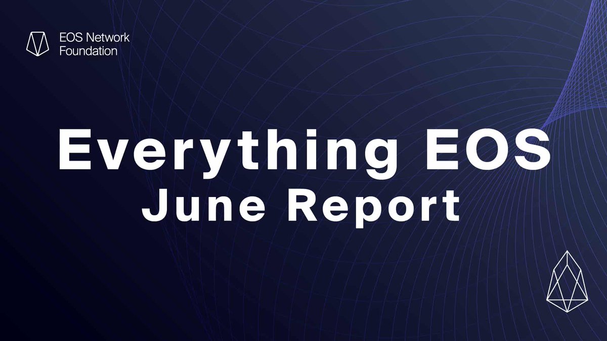 Vaulta (prev. EOS) (@vaulta_) on Twitter photo Everything $EOS Monthly Report - June 2023
1️⃣ EOS Anniversary
2️⃣ EOS EVM Updates
3️⃣ <a href="/BigBeardSamurai/">Yves La Rose</a> on <a href="/RealVision/">Real Vision</a> 🎧
4️⃣ <a href="/BlockchainZack/">Zack Gall</a> on The <a href="/Wavect_eth/">Wavect.eth</a> Podcast
5️⃣ <a href="/PomeloGrants/">Pomelo - web3 crowdfunding</a> Season 6
6️⃣ BP Call Recap
➕ More!
Read Now 👇
➡️ eosnetwork.com/blog/everythin… ⬅️ Everything $EOS Monthly Report - June 2023
1️⃣ EOS Anniversary
2️⃣ EOS EVM Updates
3️⃣ <a href="/BigBeardSamurai/">Yves La Rose</a> on <a href="/RealVision/">Real Vision</a> 🎧
4️⃣ <a href="/BlockchainZack/">Zack Gall</a> on The <a href="/Wavect_eth/">Wavect.eth</a> Podcast
5️⃣ <a href="/PomeloGrants/">Pomelo - web3 crowdfunding</a> Season 6
6️⃣ BP Call Recap
➕ More!
Read Now 👇
➡️ eosnetwork.com/blog/everythin… ⬅️