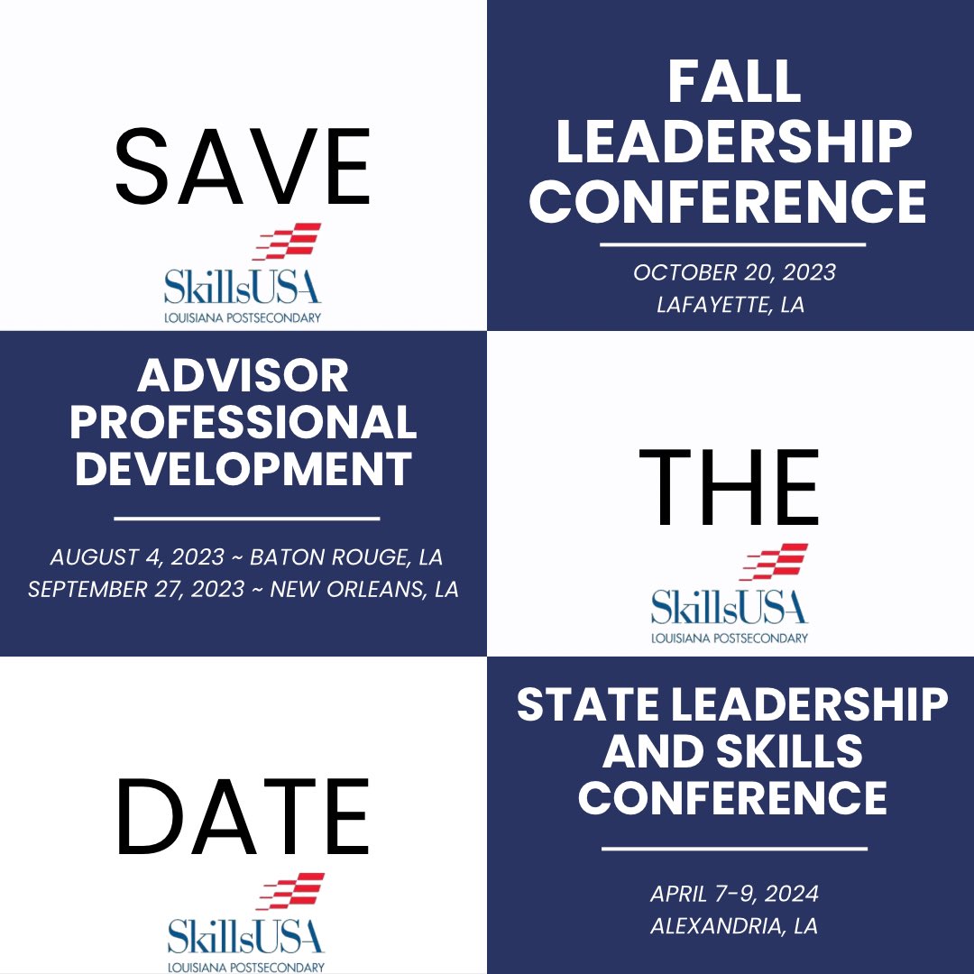 SkillsUSA Louisiana CPS tweet media