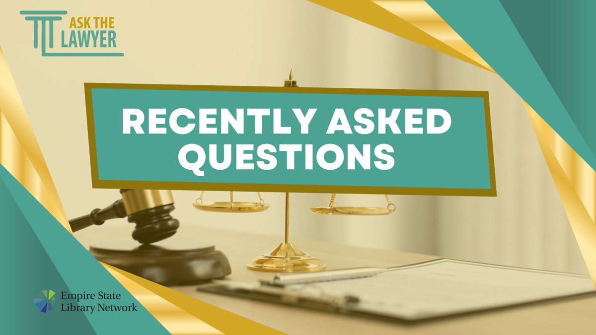 Have a question about union business, employee expectations in emergency situations, or handling funds for the Friends of the Library? Check out this month's Recently Asked Question To the Lawyer - mailchi.mp/d3b79c4e7bdb/r…