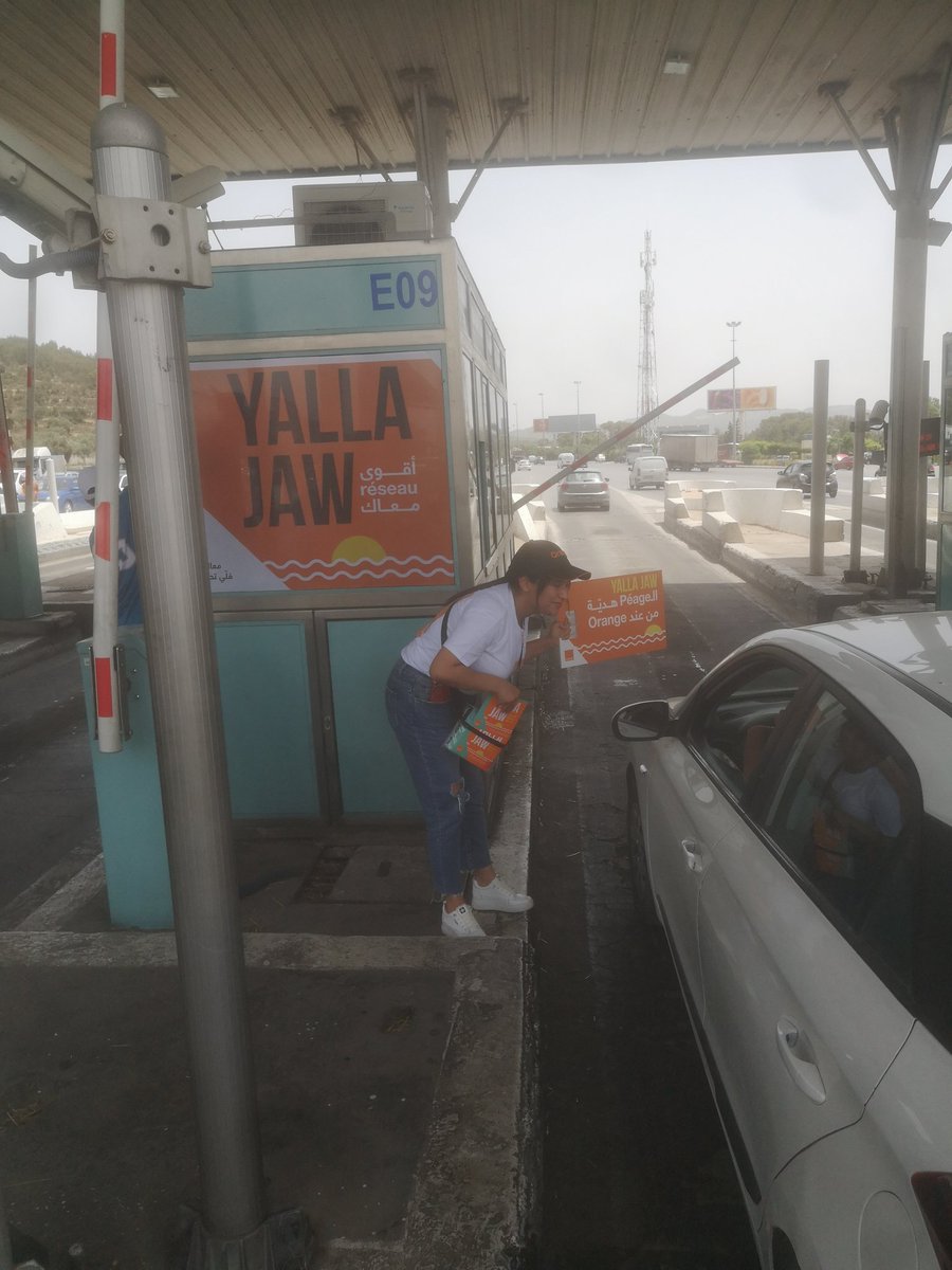 taherelhafi's tweet photo. Que du Jaw avec Orange. Happy hour; péage offert et le meilleur reste à venir. #Yallajaw. #orange https://t.co/Iuiuiabmtw