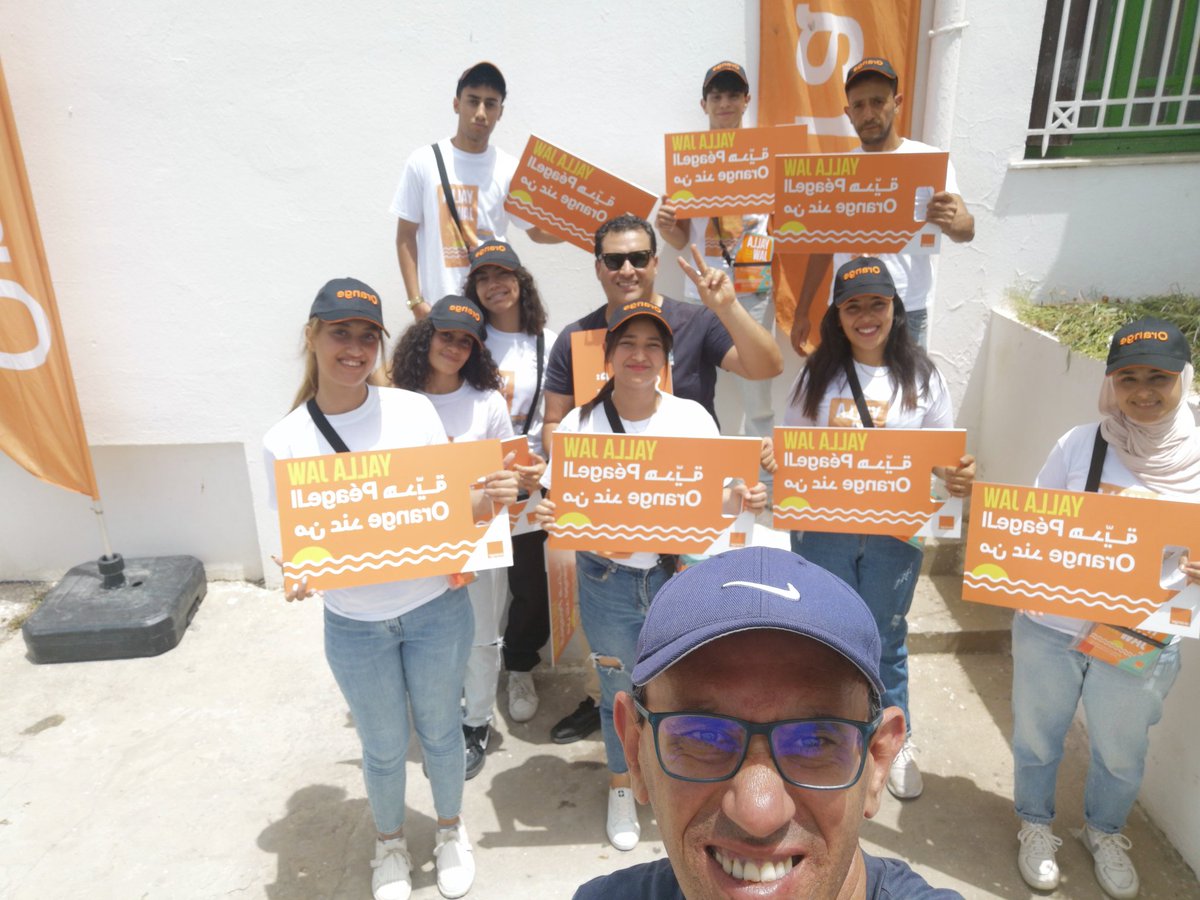 taherelhafi's tweet photo. Que du Jaw avec Orange. Happy hour; péage offert et le meilleur reste à venir. #Yallajaw. #orange https://t.co/Iuiuiabmtw
