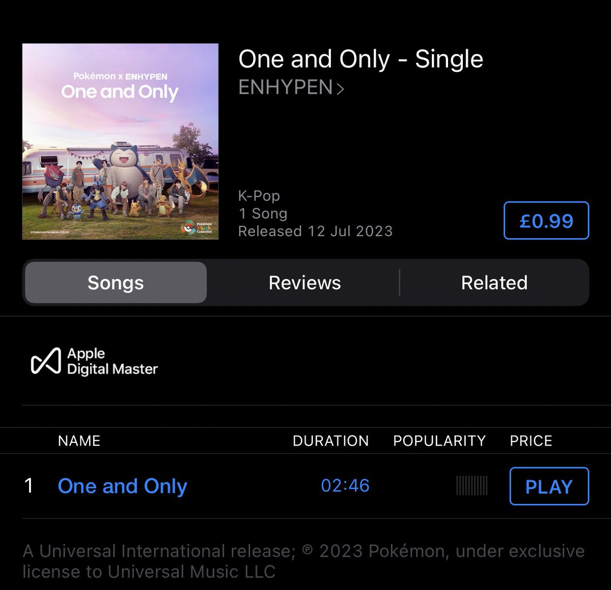UK ENGENES, let’s not forget to buy on iTunes!! It’s only a pound ❤️❤️

ENHYPEN x POKÉMON! 

GOTTA CATCH EN-ALL
#Pokemon_ENHYPEN
#PokemonMusicCollective
#OneandOnly
#pokENmonゲットだぜ