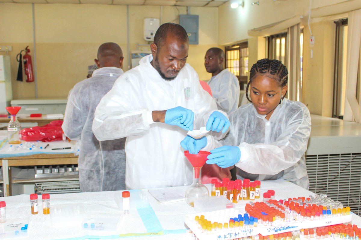 GGHNigeria's tweet photo. As HIV testing services increase across the 43 USAID-supported Kano state facilities, it's essential to evaluate the proficiency of HIV testers. That's why GGHN organized a 5-day workshop in collaboration with Kano State Quality Assurance Champion Team https://t.co/VPkL1THJ4u