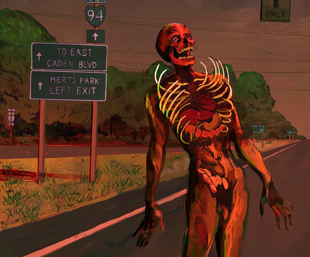 Hi #portfolioday! 
I'm Wyatt! I am a trans horror illustrator! 
I'm chipping away on my first webcomic and I'm interested in doing comic and book covers!

🪱instagram.com/braveburattino/
🪱braveburattino.tumblr.com
🪱braveburattino.weebly.com