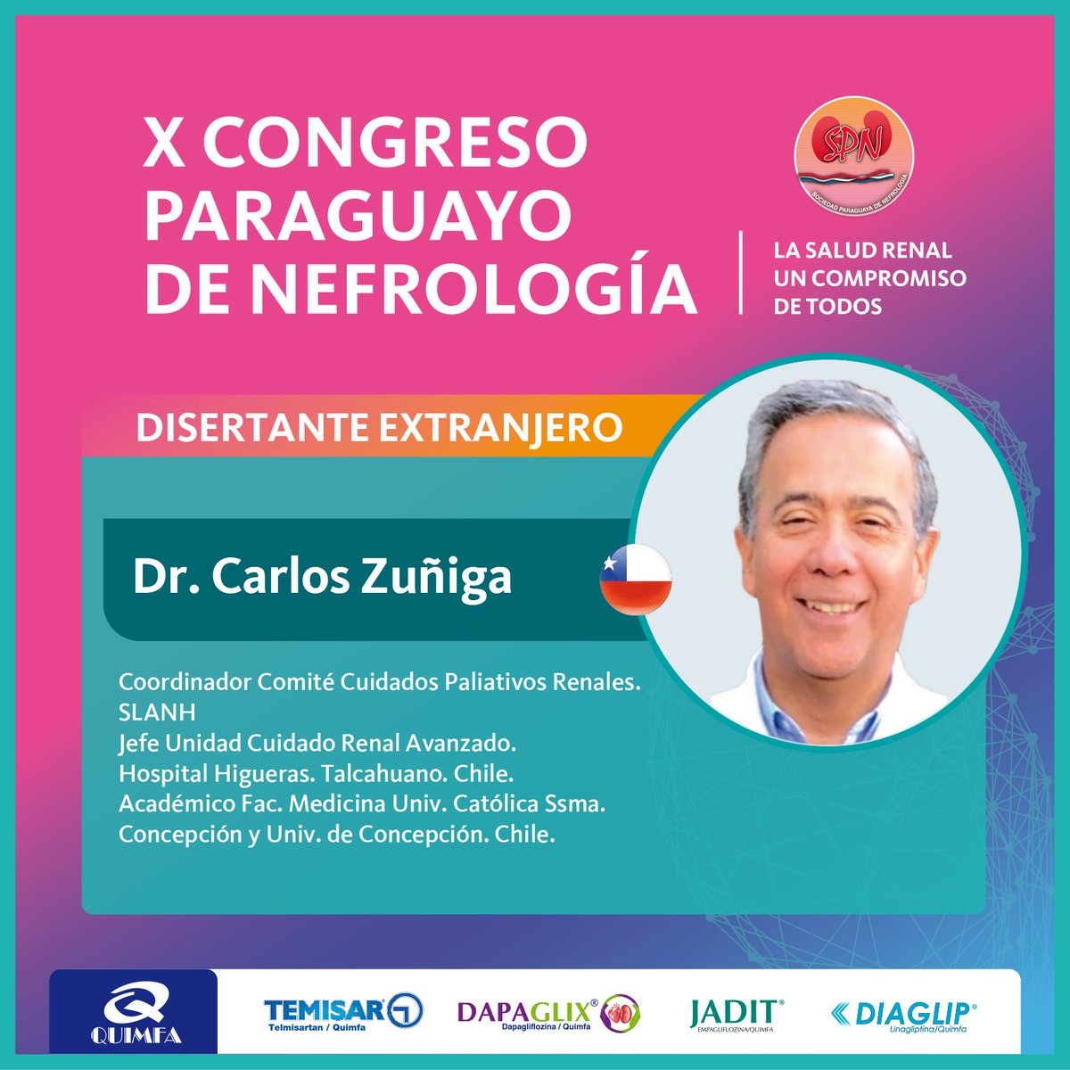 SPNefropy's tweet photo. @nefrorantes Sabían que en ocasiones podemos optar por ofrecer tratamiento conservador a los pacientes de la tercera edad con ERC estadío V. El Dr. Carlos Zuñiga nos iluminará acerca de esta cuarta opción a ofrecer a los pacientes. https://t.co/jwpWw70dej