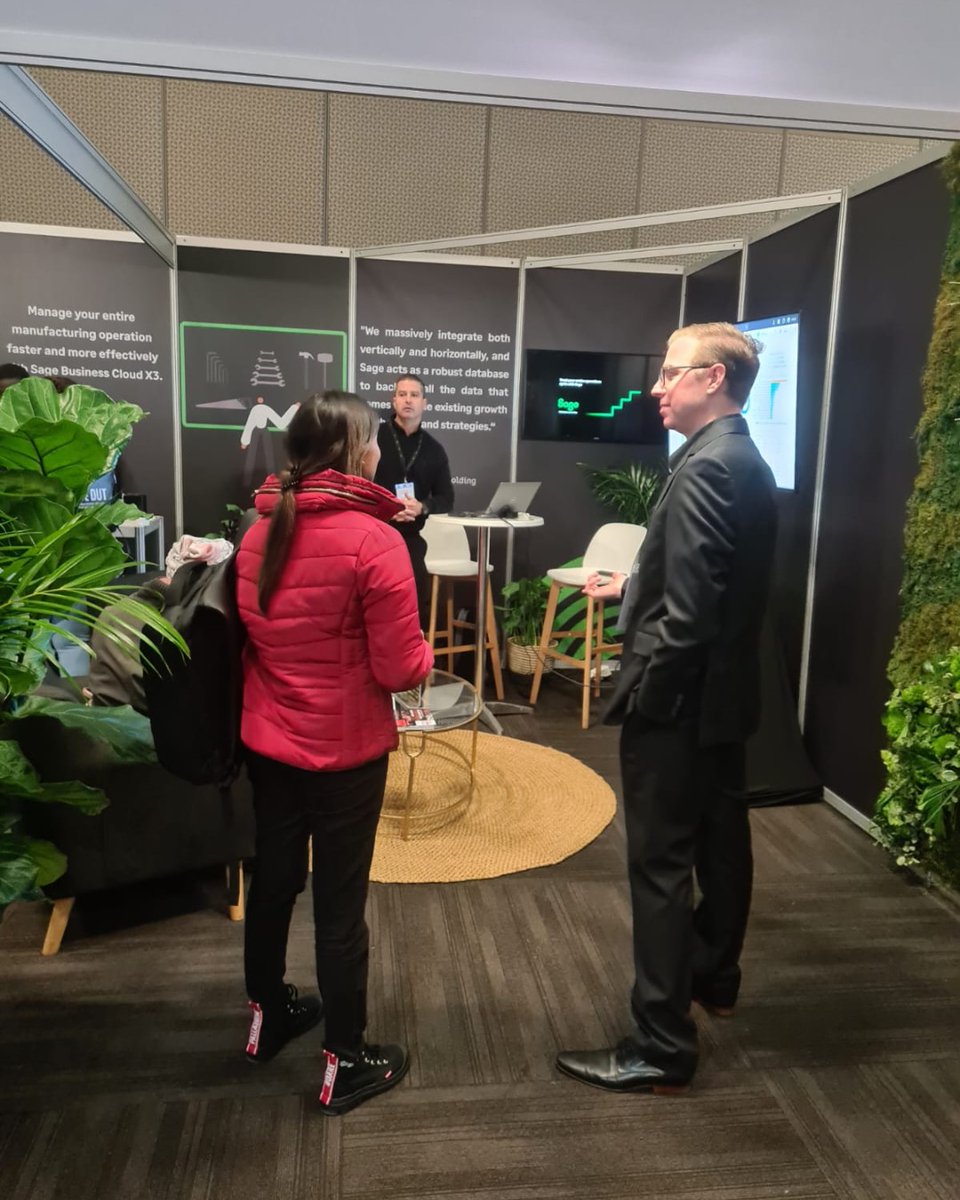 SageGroupZA's tweet photo. It's a wrap from us at the KZN Manufacturing Indaba. Come join us for a cup of coffee tomorrow at our stand for information and informative demo with Grant Ball, Sage Pre-Sales Engineer.

#KZNManufacturingIndaba #SageInManufacturing https://t.co/7cvJVvNXqv