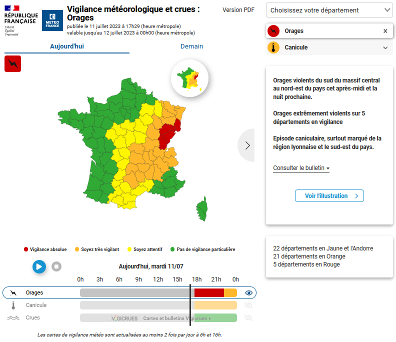 meteofrance's tweet image. ⚠️🔴⛈️ #Vigilancerouge #Orages 

5 départements : #HauteSaône, #Doubs, #Jura, #TerritoiredeBelfort et #HautRhin

👉vigilance.meteofrance.fr