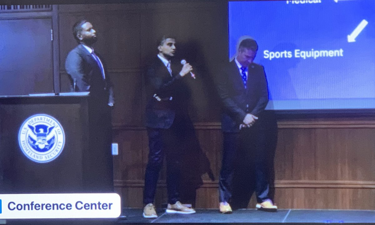 ShineRajuMD's tweet photo. Proud to represent #HAADS and @UHhospitals at @FedTechStartups @DHSgov #Converge23. Excited for my team and this new phase of entrepreneurship. @UH_Ventures https://t.co/QkEHm47Lpt