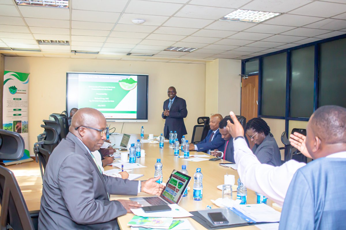 Hon. Rashid Echesa, Chairman, today chaired a full Board meeting to receive, review, and make recommendations on the performance of the Agency. Various reports were presented to the Board by the CEO Prof. Julius Tanui, management directors, and heads of units.