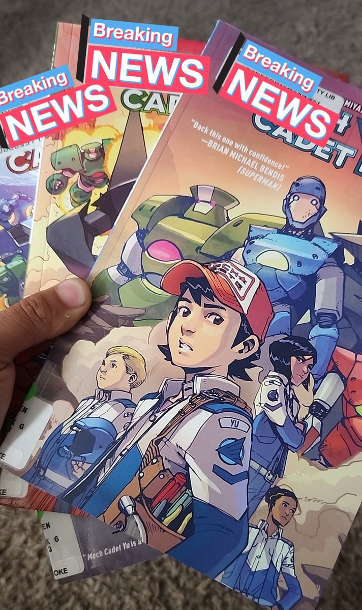 Apollokid3000's tweet photo. Mech Cadet Yu is a really great series. I'm enjoying it. Y'all should start reading it.
@gregpak
#TakeshiMiyazawa
#TrionaFarrell
@boomstudios
#BoomStudios https://t.co/diK578Yzmq