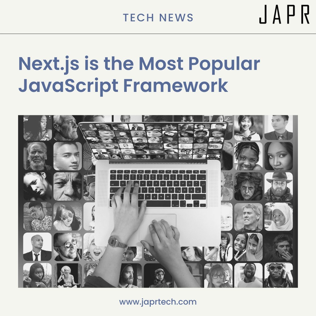 japrtech's tweet image. #Nextjs: The ultimate #JavaScript framework! @StackOverflow's latest survey crowned it as the most popular.
Build server-rendered #Reactapps with great #performance, #SEOfeatures, and developer #experience.
Trusted by #Netflix, #Airbnb, #Uber, and more.
Learn more with @JAPR.
