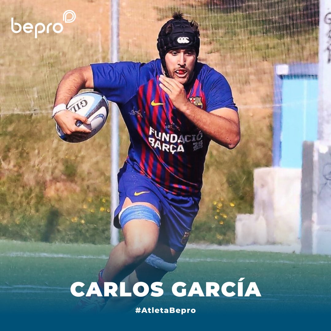 teambepro's tweet photo. Carlos García, #AtletaBepro siempre ha compaginado su carrera deportiva de alto nivel en el rugby con sus estudios académicos.

Es nutricionista deportivo y está finalizando sus estudios de entrenador personal.

Además nos gustaría resaltar sus valores como deportista y persona. https://t.co/ajPB242jl2