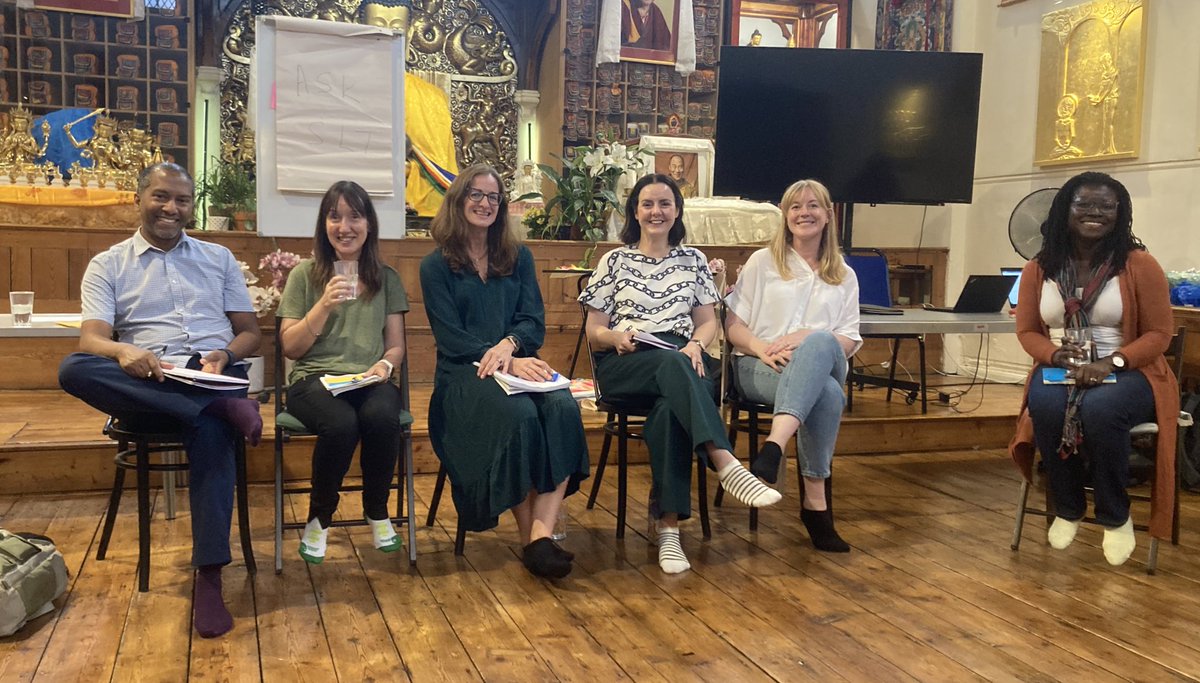 peacedirect's tweet photo. 💭This week, Peace Direct staff are taking time out to reflect on our work, practices and goals. Today, we're at @JBCLondon reviewing our organisational goals and the road ahead! 💫 https://t.co/ihoxWAyFWF