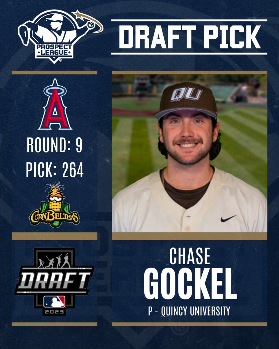 Normal CornBelters ⏩ Los Angeles Angels

2022 <a href="/Normal_Baseball/">Normal CornBelters</a> P Chase Gockel goes 264th overall to the Angels in the 2023 MLB Draft!

#ProspectLeague | #MLBDraft