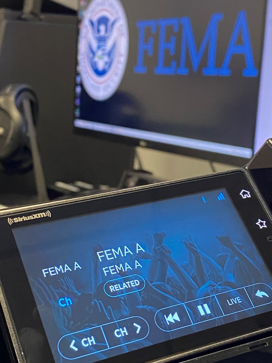 fema's tweet photo. We recently expanded our partnership with @SIRIUSXM to enhance the delivery of public emergency alerts. They will provide us with a satellite-based delivery system that will give us additional connectivity with the National Public Warning System network.

https://t.co/SEj2w35AiA https://t.co/hvDssvZyh7