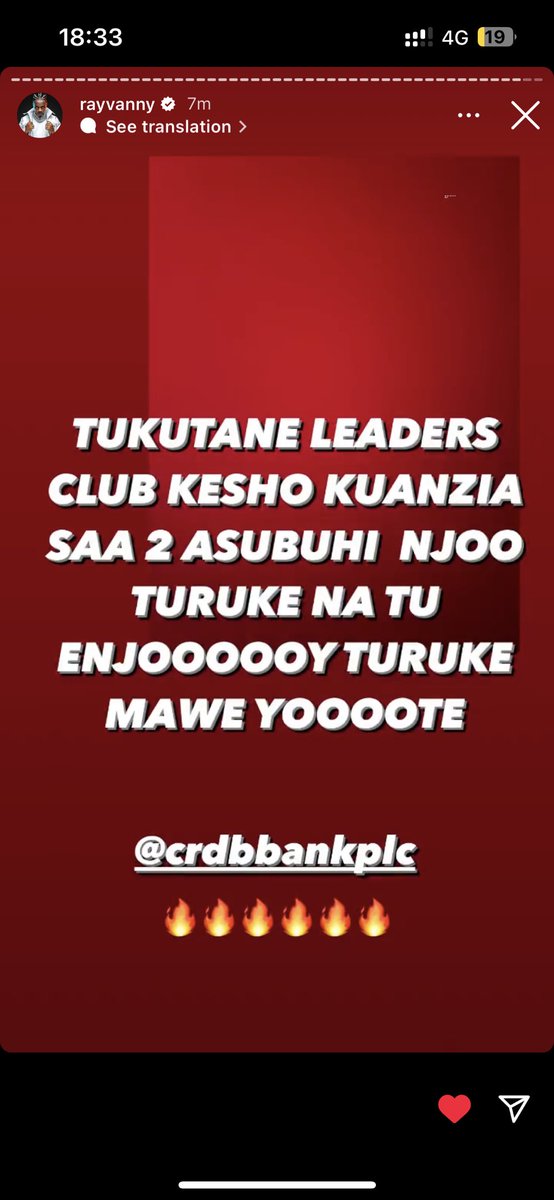 nextlevel_nlm's tweet photo. #Chui 🐆 @rayvanny ✍️ Kesho Leaders Club na @crdbbankplc 💚 https://t.co/oxwuqPksfS