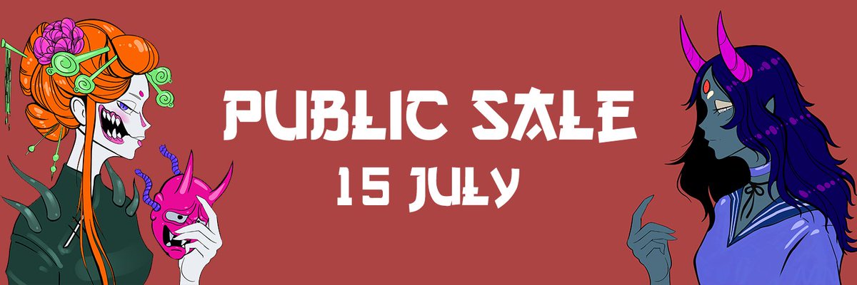 GM SAMAKI!

We were building in shadows to add more entertainment and risk to <a href="/MoonsamaNFT/">Moonsama</a> blockchain. And now we are ready to deliver.

Public Sale begins 15th July on <a href="/RaresamaNFT/">Raresama - NFT Marketplace</a> 

But that's not all...