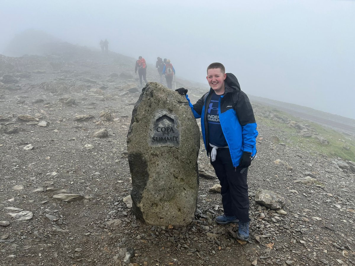 PropertyPassion's tweet photo. My boy climbed a mountain 🗻🙌⭐️👏🏻💪 very proud of him 💙 #Snowdon #NotAnEasyTask https://t.co/NcDSWyUXJ3