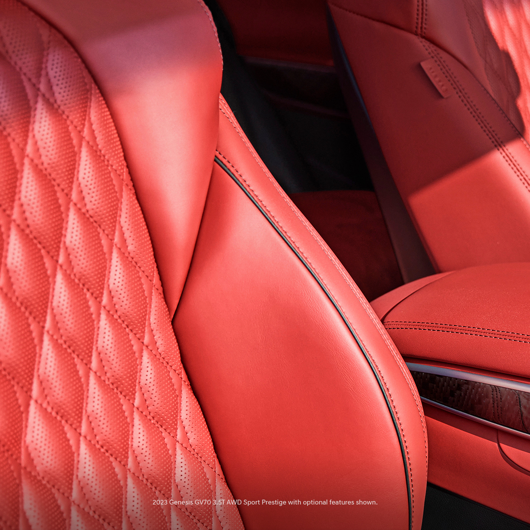 GenesisofWC's tweet photo. What's Inside Matters @GenesisUSA #GV70

#GenesisUSA #KeepBeginning #RedOnRed #LuxurySUV #CarLifestyle #DreamCar #Luxury https://t.co/RFxw9H0YBE