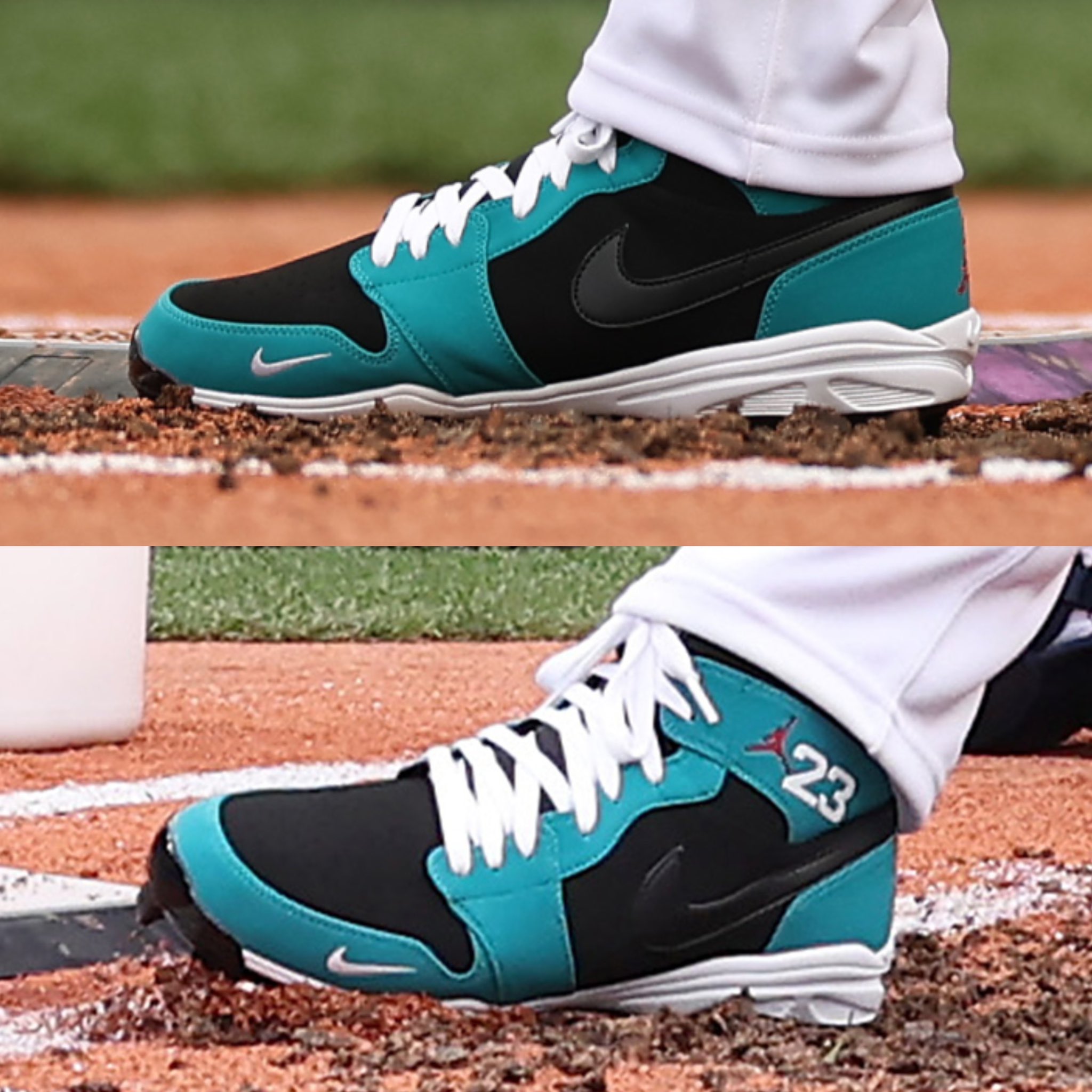 MLB Life on X: Mookie Betts wore Jordan 1 Griffey Freshwater