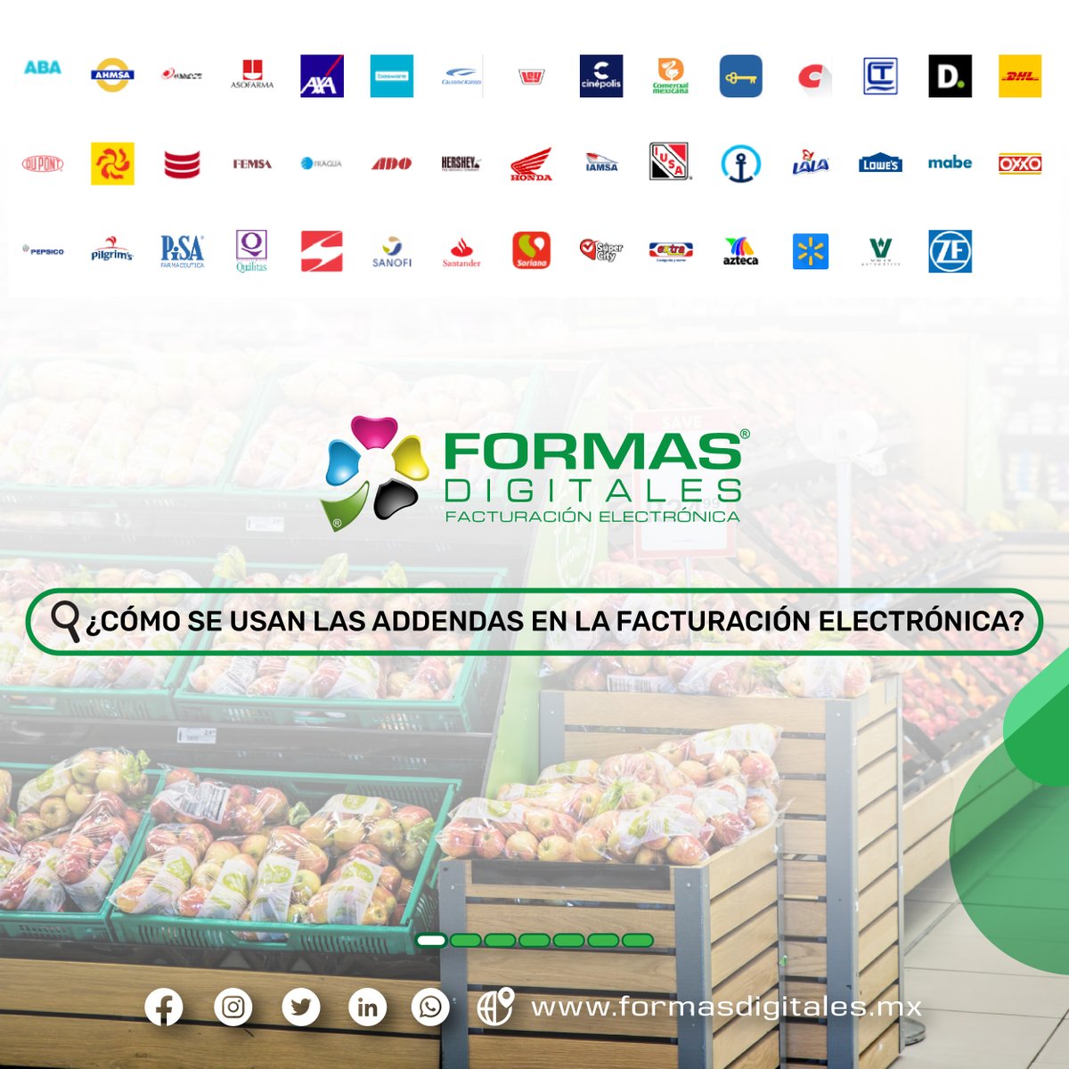 FormasDigitales's tweet photo. ¿Sabías que las addendas pueden potenciar tu facturación electrónica? 🔍💼
#AsíDeFácil #Addendas #FacturaciónElectrónica #Personalización #FormasDigitales https://t.co/iRdd629OB0