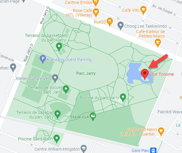 ABCbegaiement's tweet photo. On vous propose un pique-nique au parc Jarry le 17 août à partir de 18h, le point de rendez-vous est devant l’îlot Tonome de l’étang (voir plan). 
Apportez de quoi boire et manger,  vous pouvez apporter vos jeux de société :) https://t.co/QYiJwdWdev