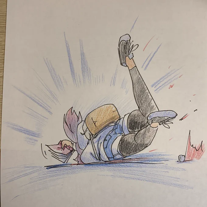 #見た人は無言で躍動感を魅せる