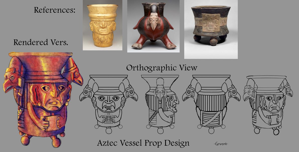 ThisIsGevork's tweet photo. Hi! I'm Gevork, a concept artist, prop designer, bg painter, and color artist looking to work in video games/animation, whether big or indie!
Looking to work now!
🌐:https://t.co/EvcPbBPeut ✉️:gevorksh@gmail.com
#PortfolioDay #backgroundpainter #bgartist #propdesigner #visdev https://t.co/NA94tIJt0G