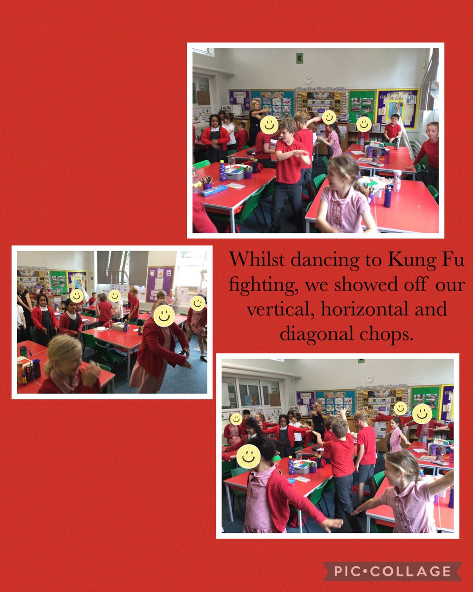 ParkViewPV's tweet photo. 3H have had lots of fun learning about vertical, horizontal and diagonal lines today. We started off with a dance to Kung Fu Fighting - every time Miss Healer said "vertical", "horizontal" or "diagonal", we made a CHOP in that direction. 1/2 #PVMaths https://t.co/MHspPeqbIq